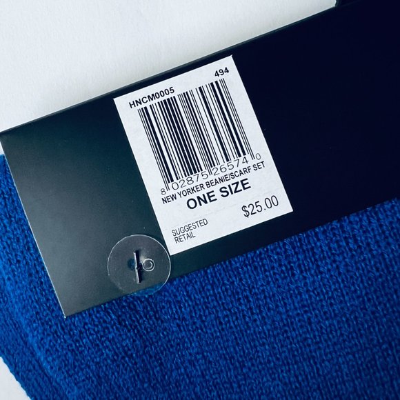 HURLEY Men's New Yorker Beanie/Scarf Set NWT - Picture 3 of 6